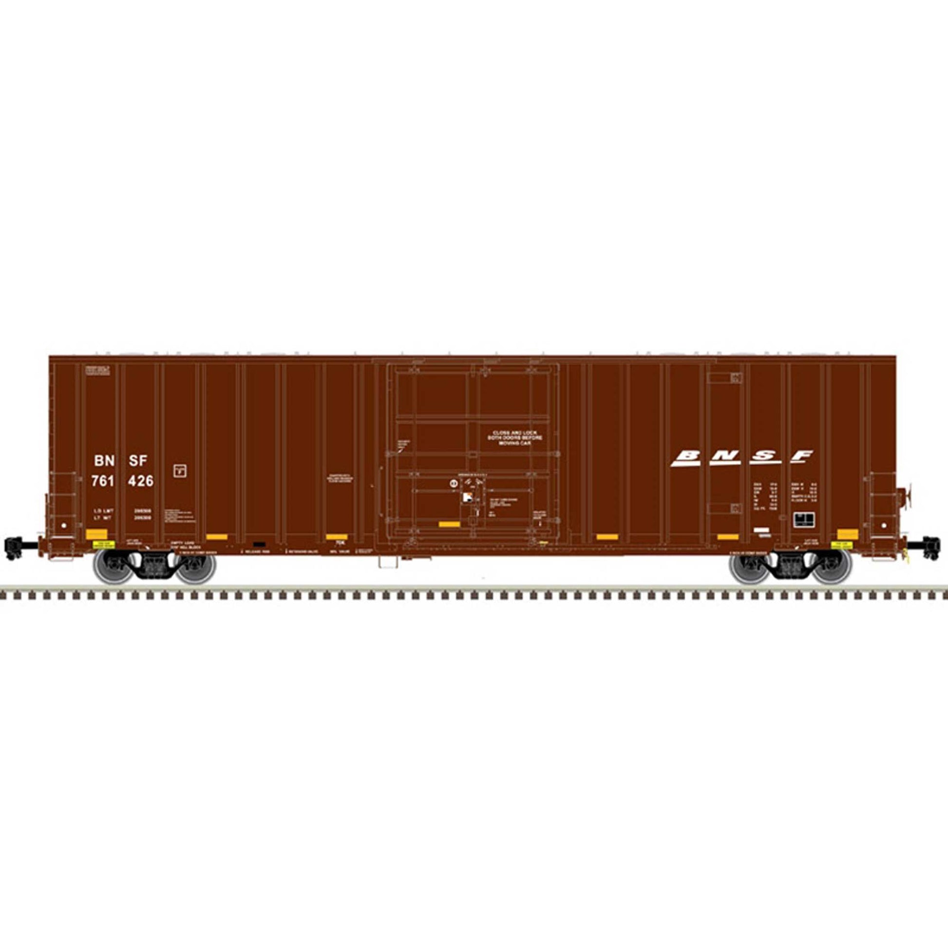 HO 60' Gunderson 7538 SD Boxcar BNSF 761505 - Dirt Cheap RC SAVING YOU MONEY, ONE PART AT A TIME