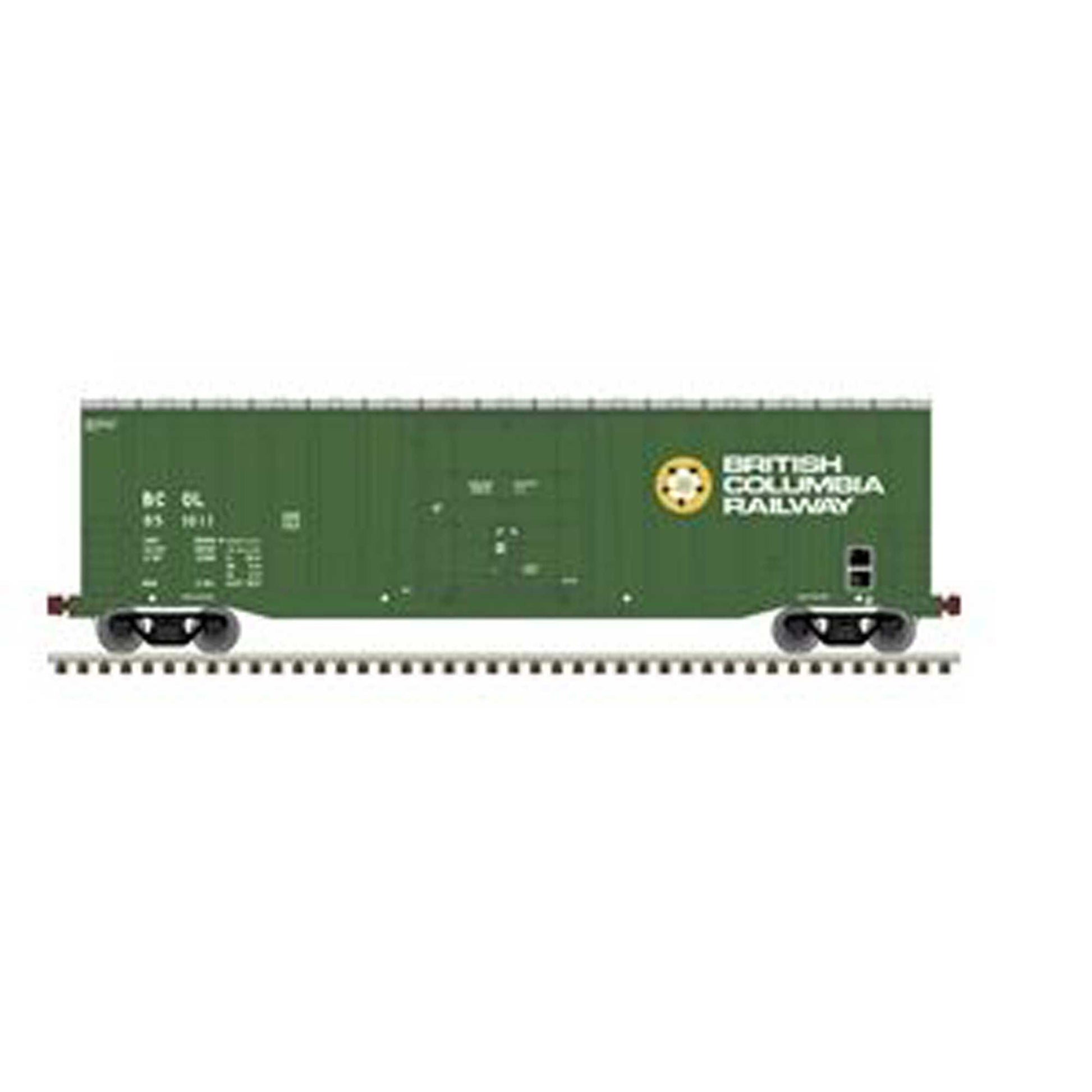 HO NSC 50' 5277 Plugdoor Boxcar BC Railway #851012 - Dirt Cheap RC SAVING YOU MONEY, ONE PART AT A TIME