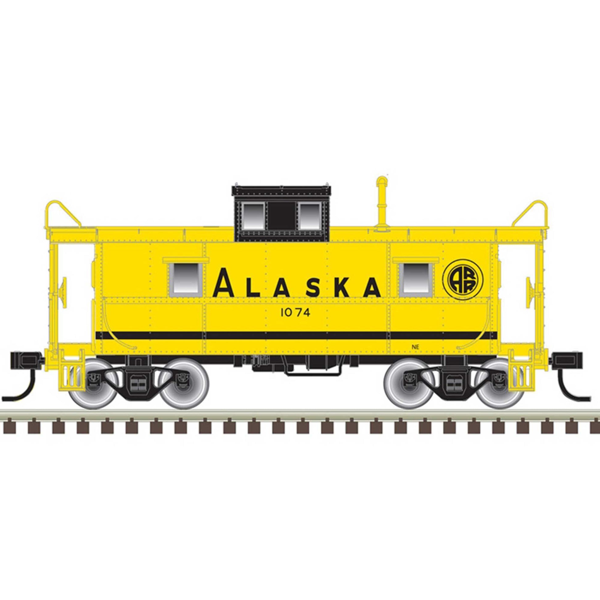 HO C&O Cupola Caboose Alaska 1074 - Dirt Cheap RC SAVING YOU MONEY, ONE PART AT A TIME