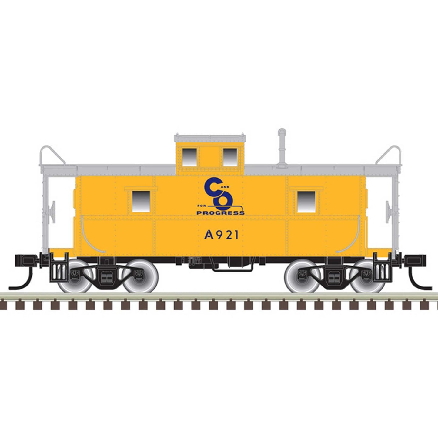 HO C&O Cupola Caboose Chesapeake & Ohio A904 - Dirt Cheap RC SAVING YOU MONEY, ONE PART AT A TIME