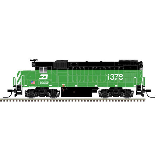 N GP15-1 Loco Burlington Northern 1378, Green/White