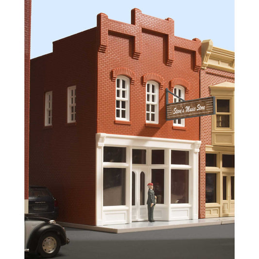 O Scale "Steve's Music Store" Shop Building Kit