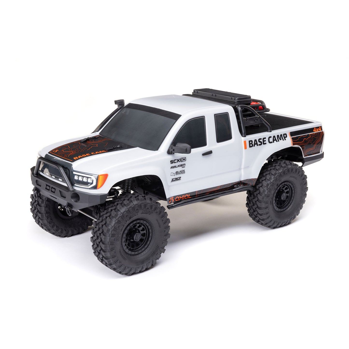 1/10 SCX10 III Base Camp 4X4 RTR Brushed Rock Crawler, White