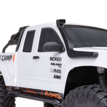 1/10 SCX10 III Base Camp 4X4 RTR Brushed Rock Crawler, White