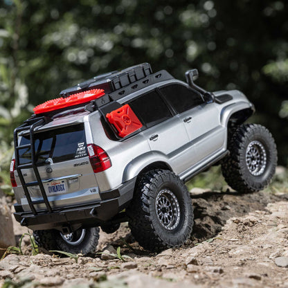 1/24 SCX24 Lexus GX 470 4X4 RTR Brushed Rock Crawler (Battery & Charger Included), Silver