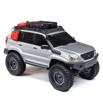 1/24 SCX24 Lexus GX 470 4X4 RTR Brushed Rock Crawler (Battery & Charger Included), Silver