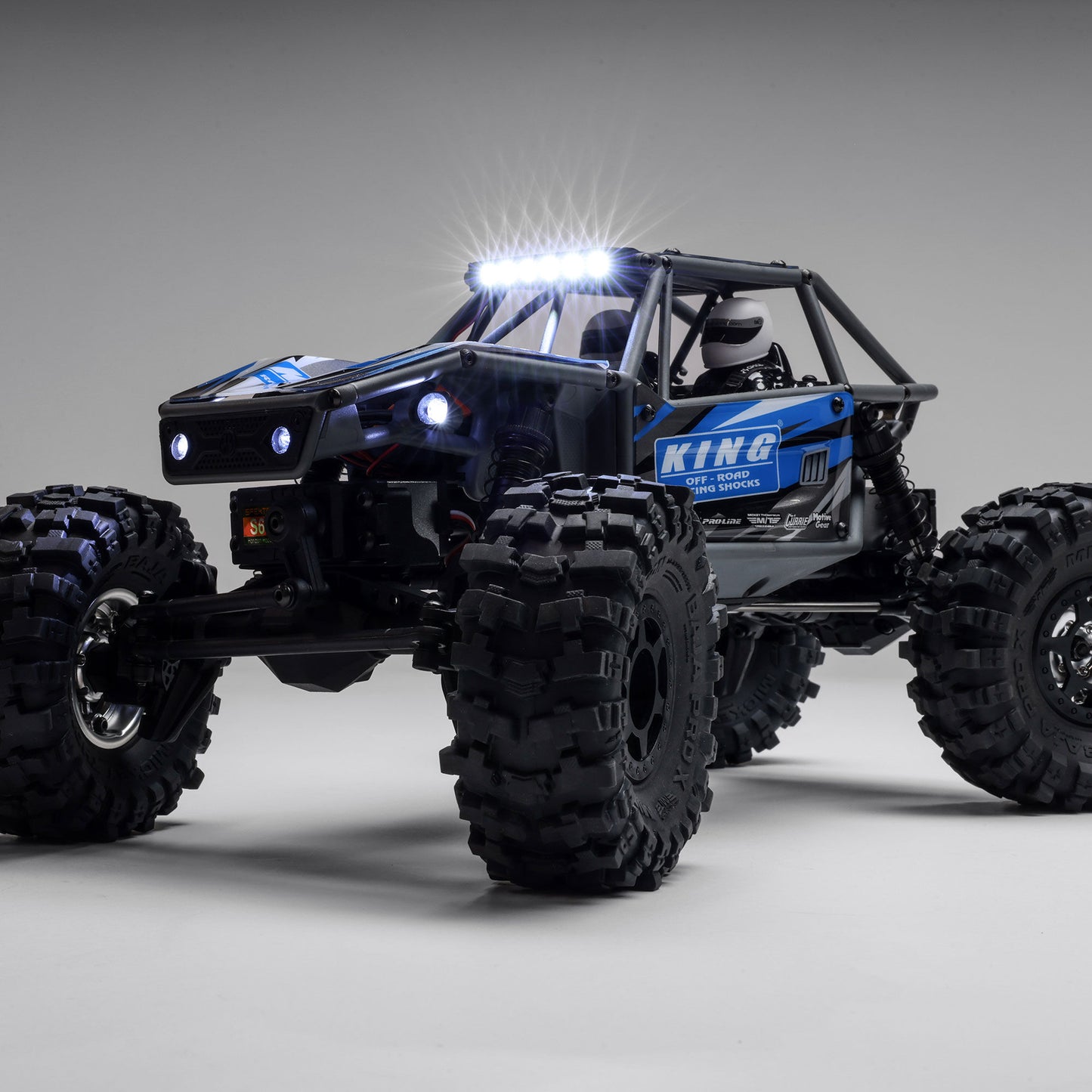 1/18 UTB18 Capra 4WS 4X4 RTR Brushed Rock Crawler (Battery & Charger Included), Blue