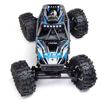 1/18 UTB18 Capra 4WS 4X4 RTR Brushed Rock Crawler (Battery & Charger Included), Blue