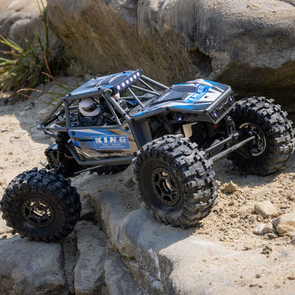 1/18 UTB18 Capra 4WS 4X4 RTR Brushed Rock Crawler (Battery & Charger Included), Blue