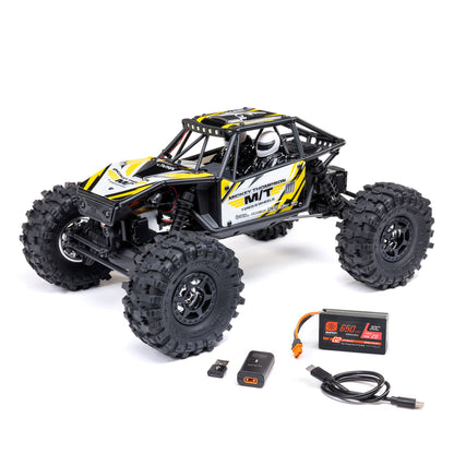 1/18 UTB18 Capra 4WS 4X4 RTR Brushed Rock Crawler (Battery & Charger Included), Yellow