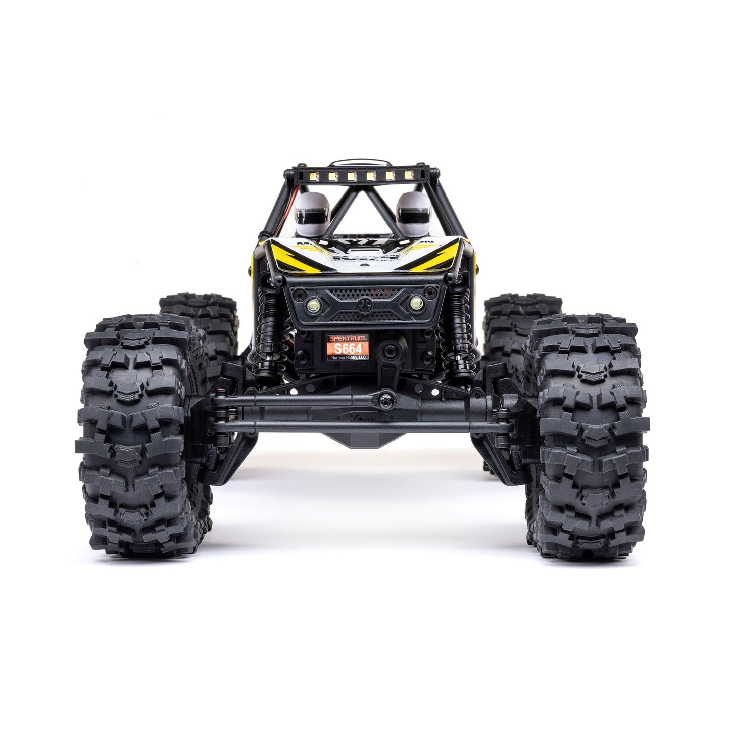 1/18 UTB18 Capra 4WS 4X4 RTR Brushed Rock Crawler (Battery & Charger Included), Yellow