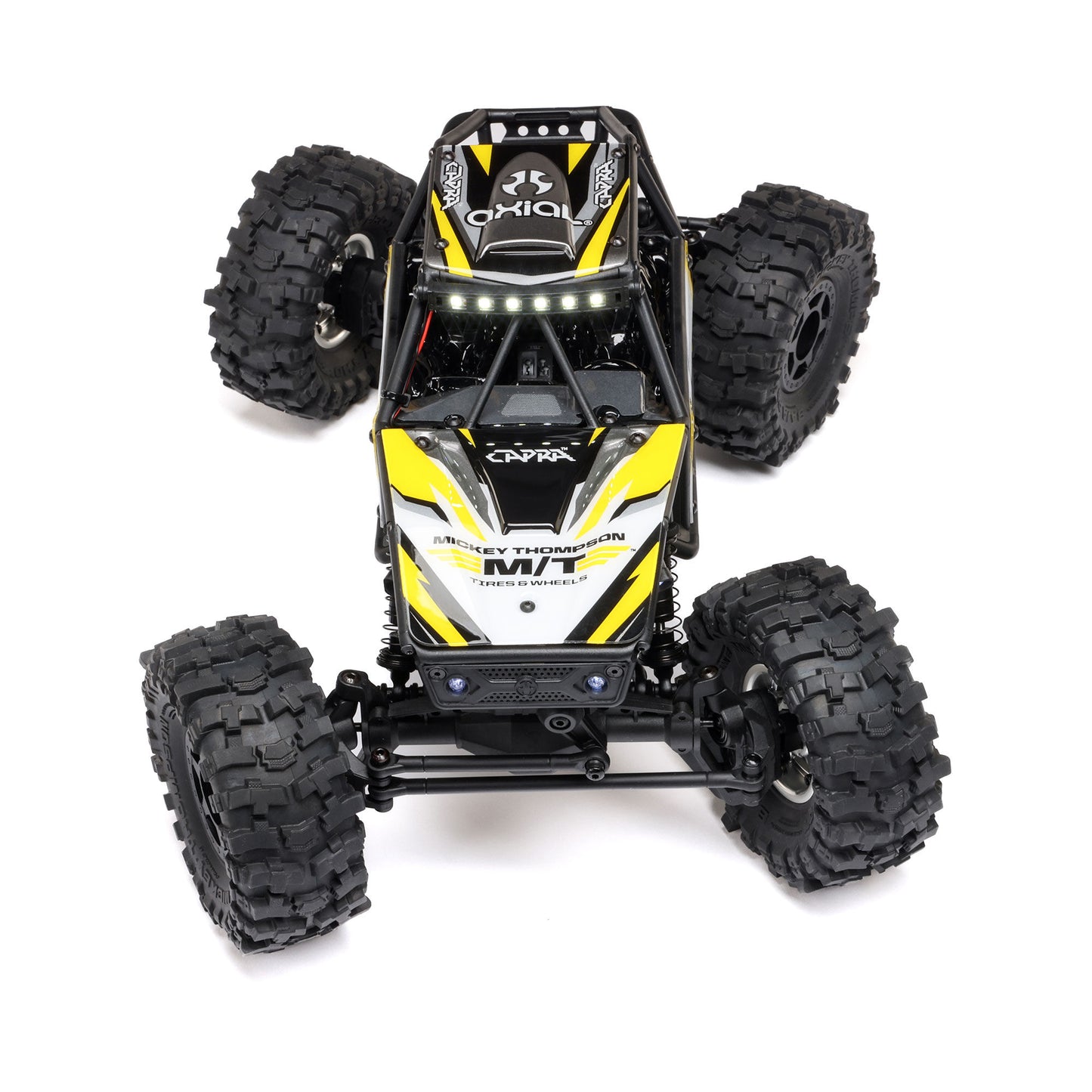 1/18 UTB18 Capra 4WS 4X4 RTR Brushed Rock Crawler (Battery & Charger Included), Yellow