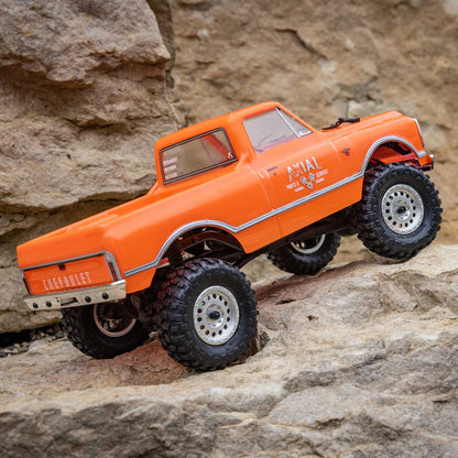 Axial 1/24 SCX24 1967 Chevrolet C10 4WD Truck RTR, Orange