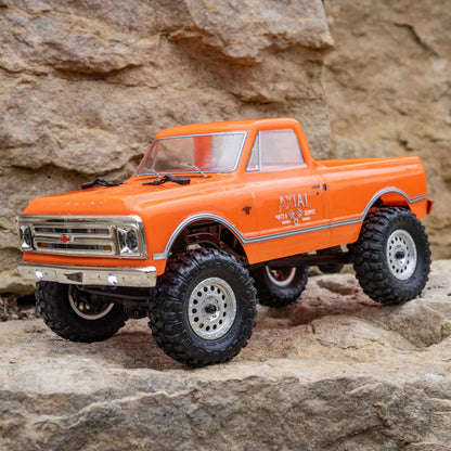 Axial 1/24 SCX24 1967 Chevrolet C10 4WD Truck RTR, Orange