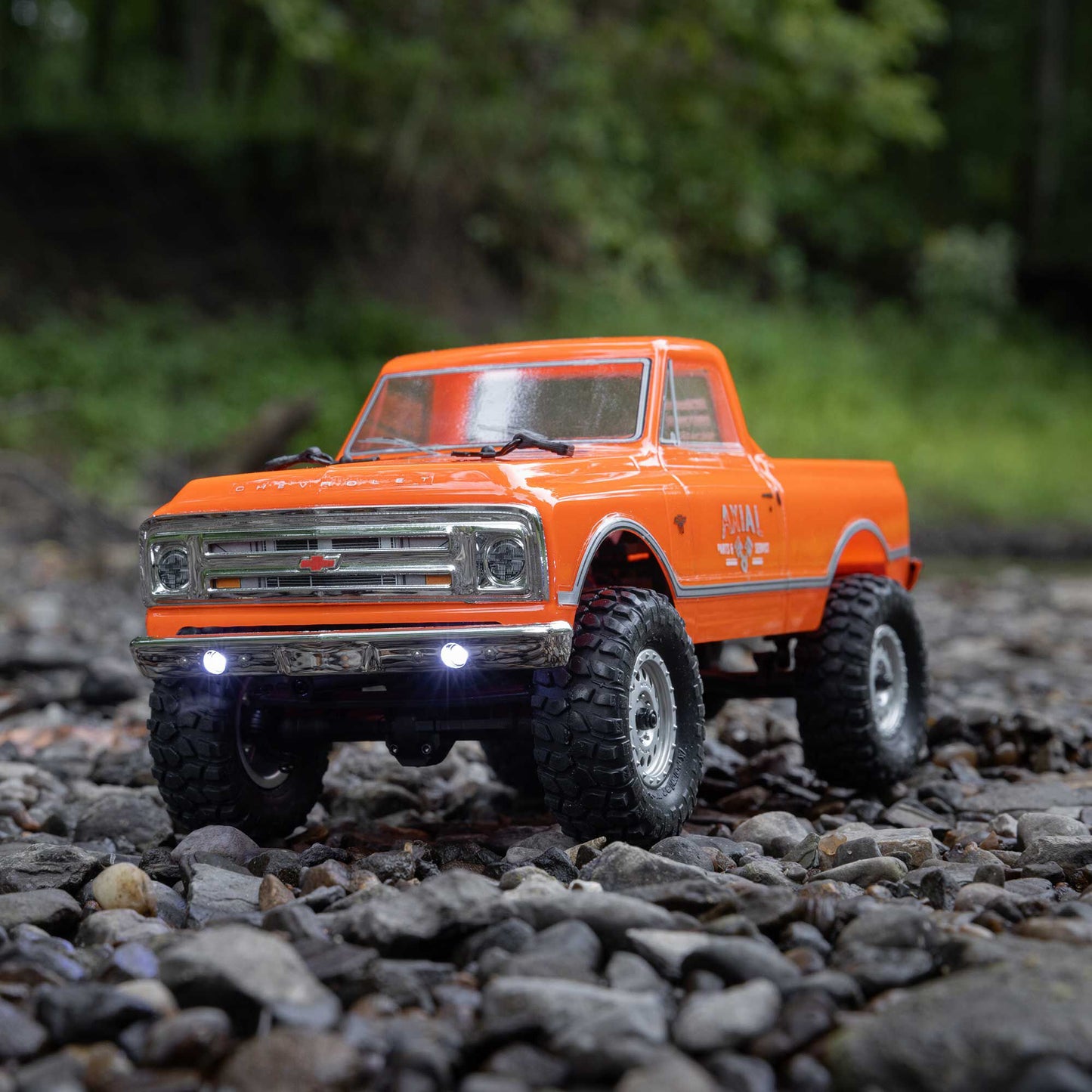 Axial 1/24 SCX24 1967 Chevrolet C10 4WD Truck RTR, Orange