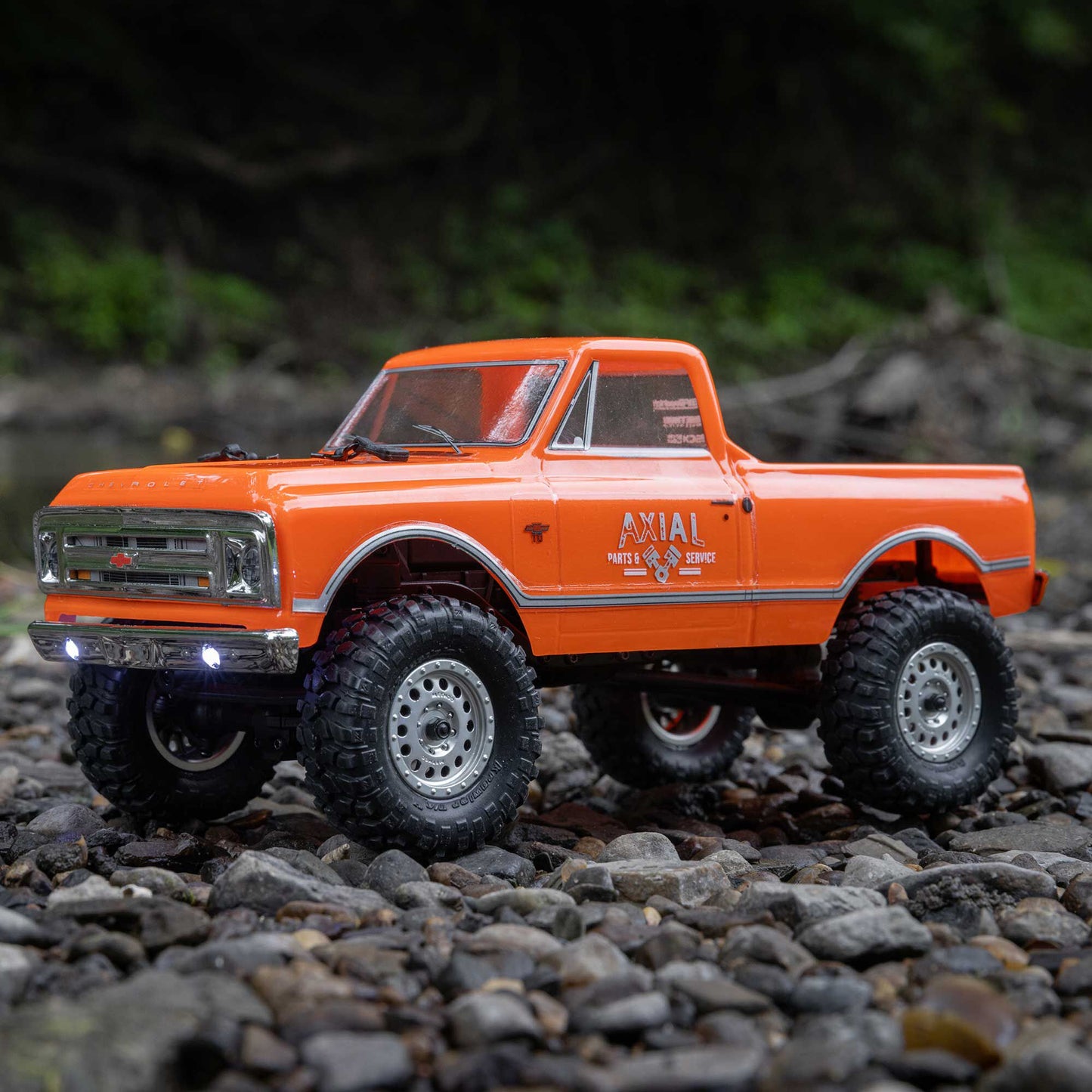 Axial 1/24 SCX24 1967 Chevrolet C10 4WD Truck RTR, Orange