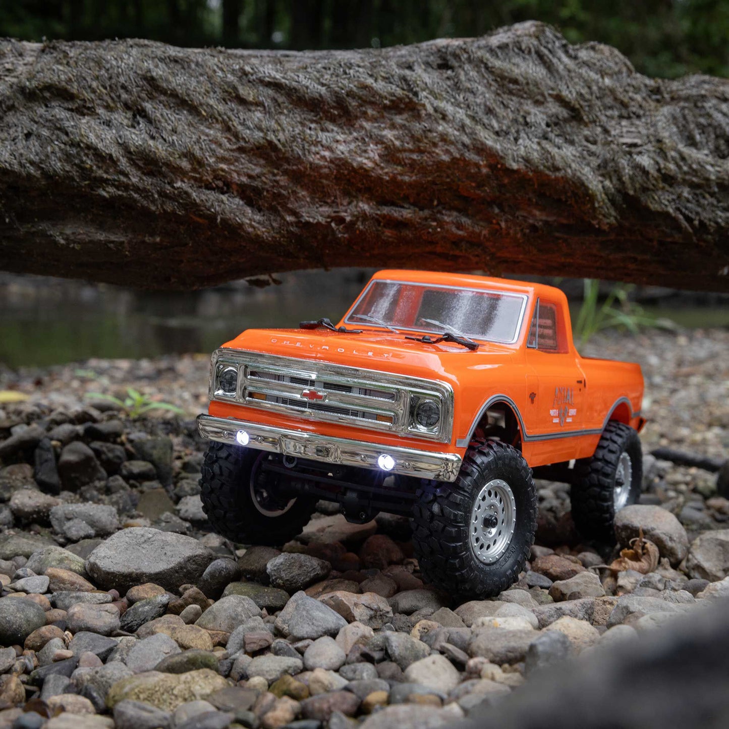 Axial 1/24 SCX24 1967 Chevrolet C10 4WD Truck RTR, Orange