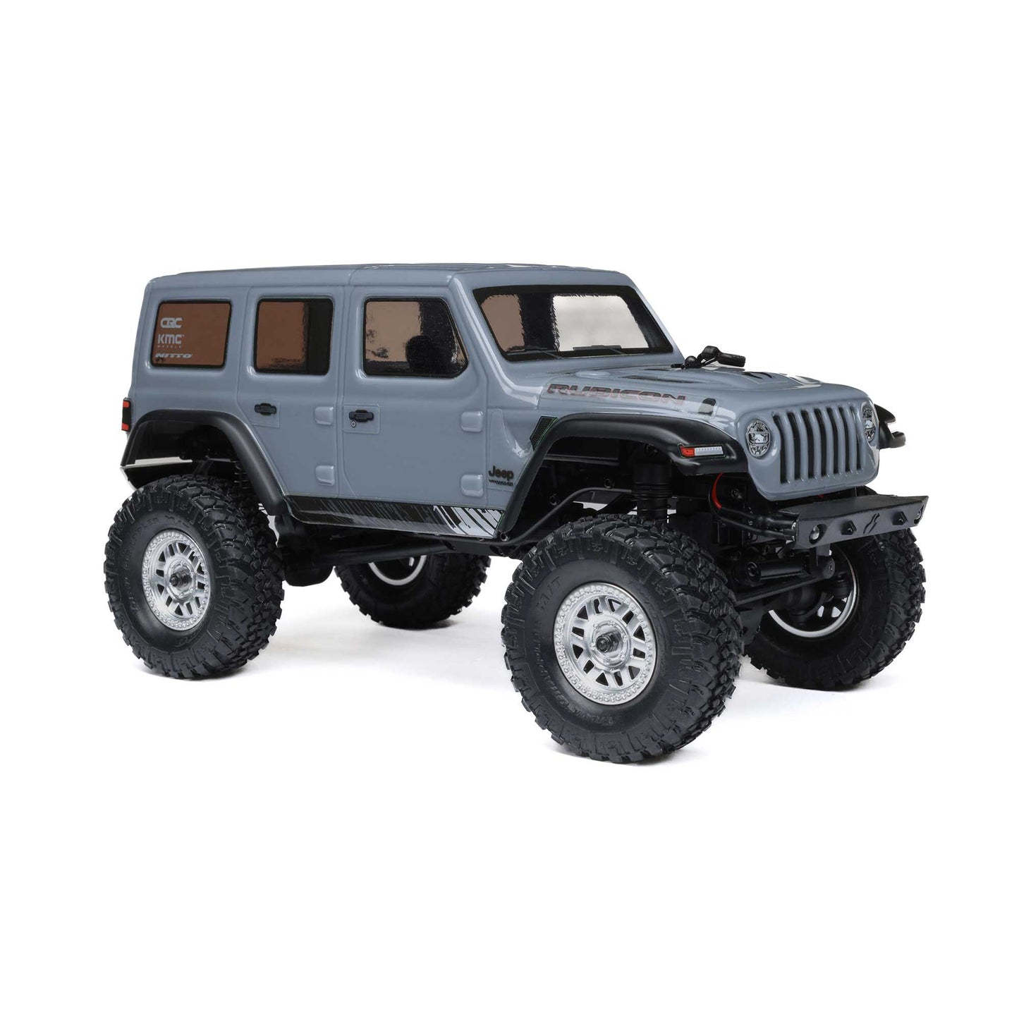 Axial 1/24 SCX24 Jeep Wrangler JLU 4X4 Rock Crawler Brushed RTR, Gray