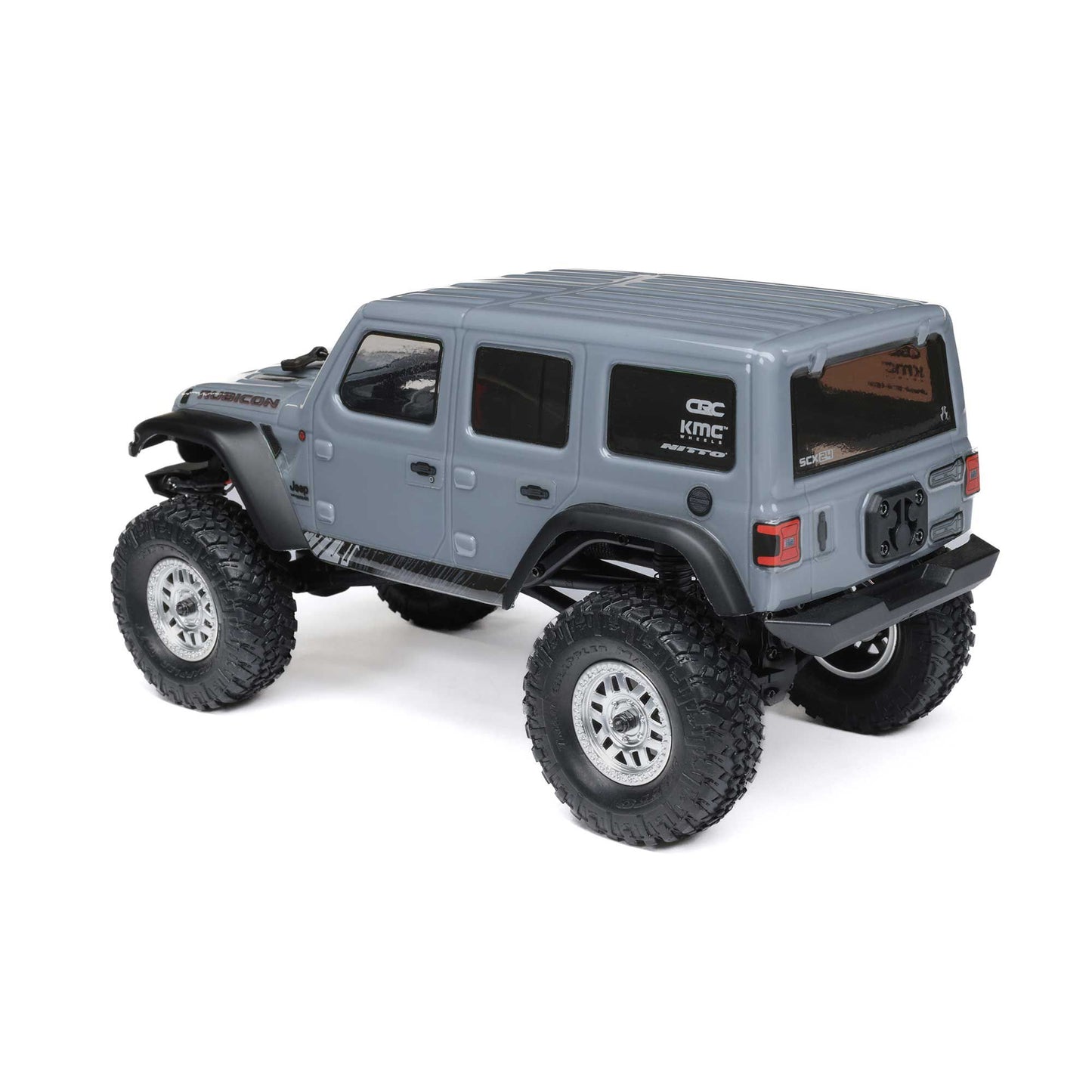 Axial 1/24 SCX24 Jeep Wrangler JLU 4X4 Rock Crawler Brushed RTR, Gray