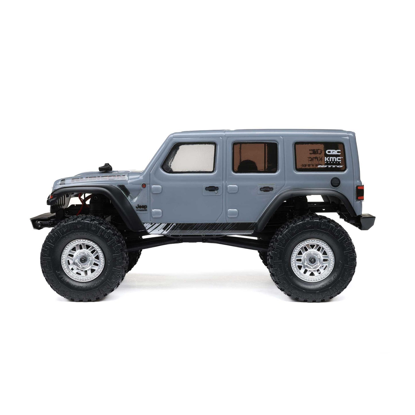 Axial 1/24 SCX24 Jeep Wrangler JLU 4X4 Rock Crawler Brushed RTR, Gray