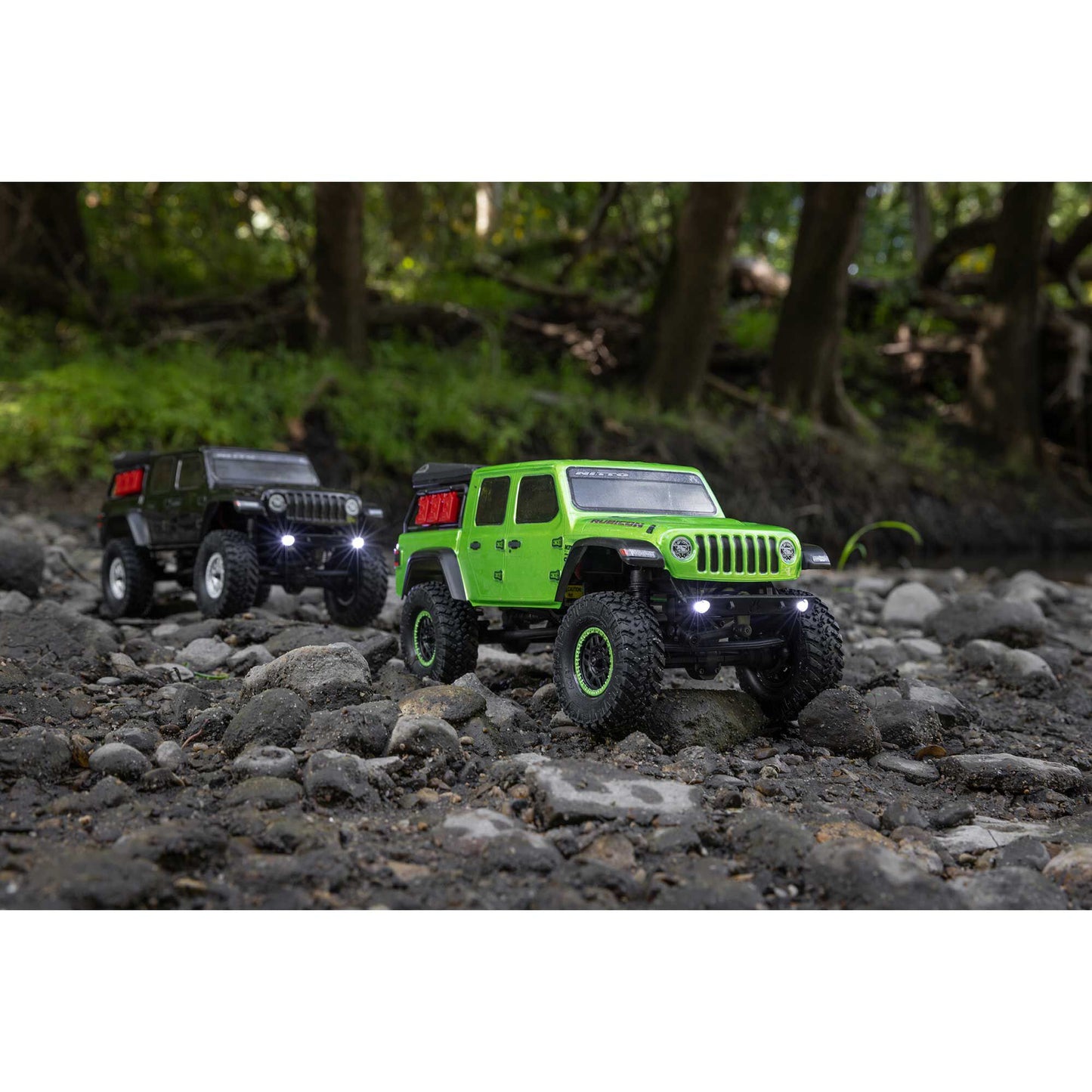 Axial SCX24 Jeep Gladiator 4WD Rock Crawler RTR, Green