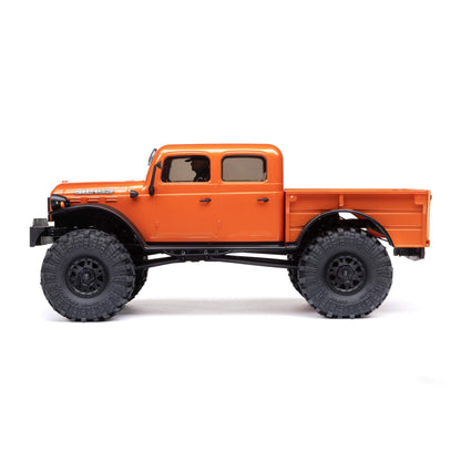 Axial 1/24 SCX24 Dodge Power Wagon 4WD Rock Crawler Brushed RTR, Orange