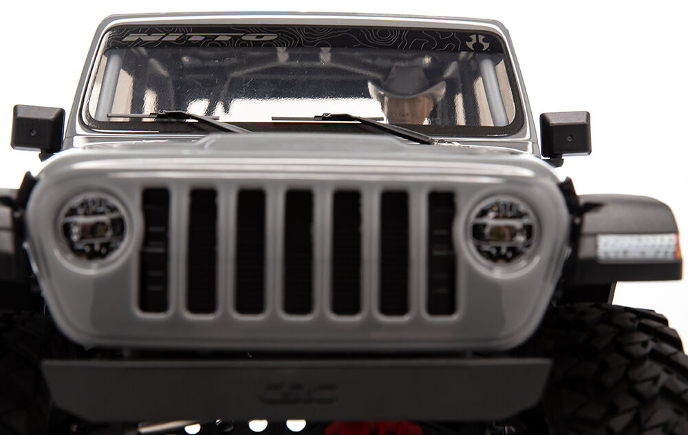 SCX10III Jeep JLU Wrangler w/Portals,Gray:1/10 RTR