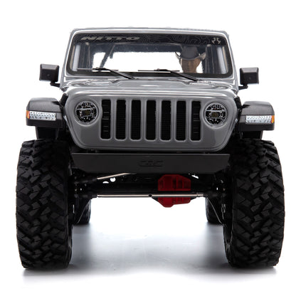 SCX10III Jeep JLU Wrangler w/Portals,Gray:1/10 RTR