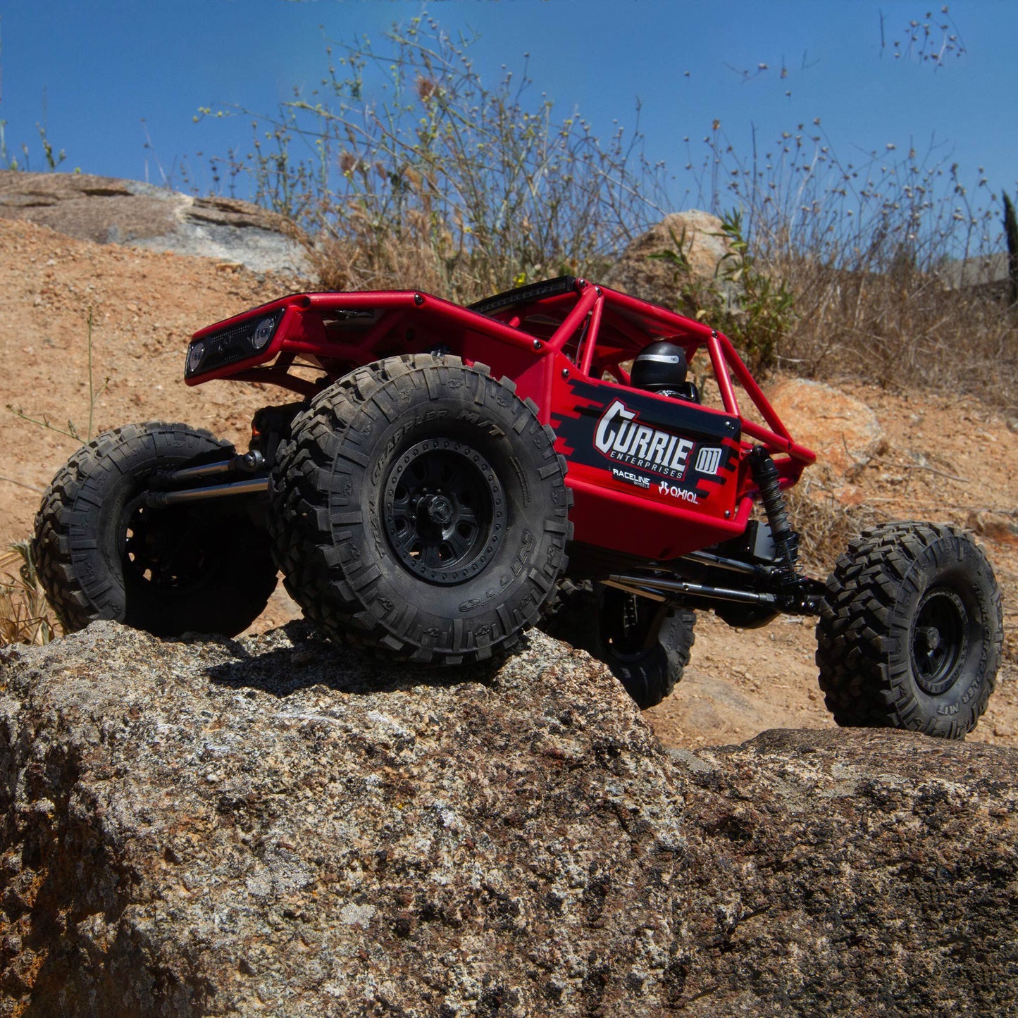 1/10 Capra 1.9 4WS 4X4 Unlimited Trail Buggy RTR, Red