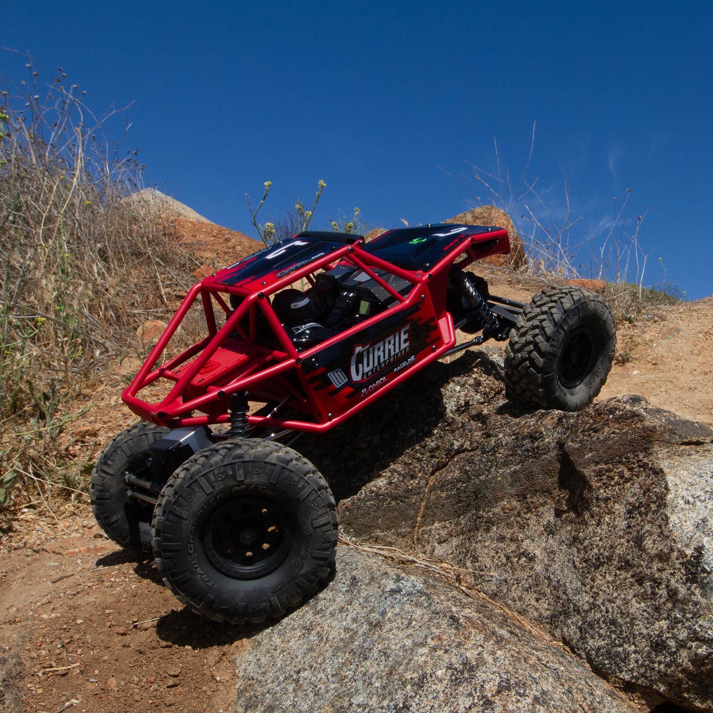 1/10 Capra 1.9 4WS 4X4 Unlimited Trail Buggy RTR, Red