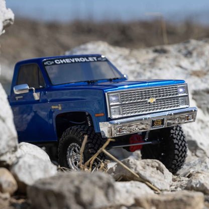 1/10 SCX10 III Base Camp 1982 Chevy K10 4X4 RTR, Blue