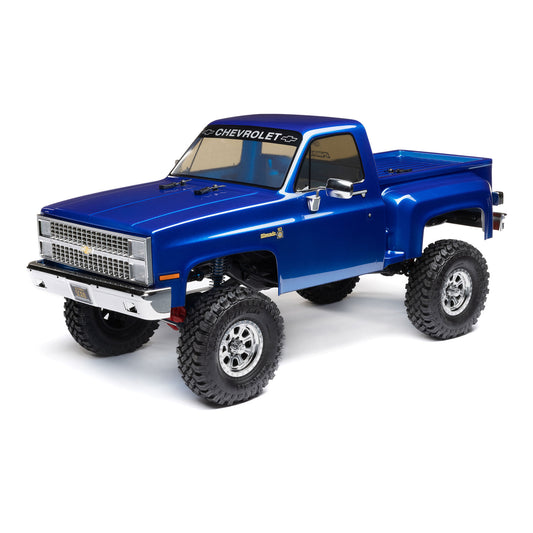 1/10 SCX10 III Base Camp 1982 Chevy K10 4X4 RTR, Blue