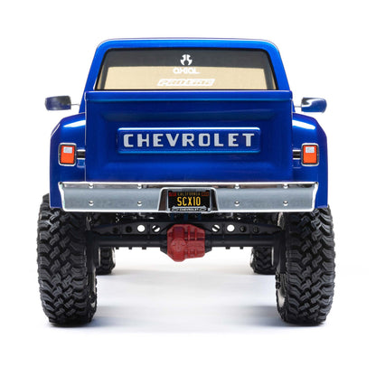 1/10 SCX10 III Base Camp 1982 Chevy K10 4X4 RTR, Blue