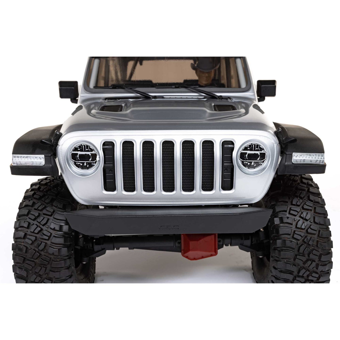 1/6 SCX6 Jeep JLU Wrangler 4WD Crawler RTR: Silver