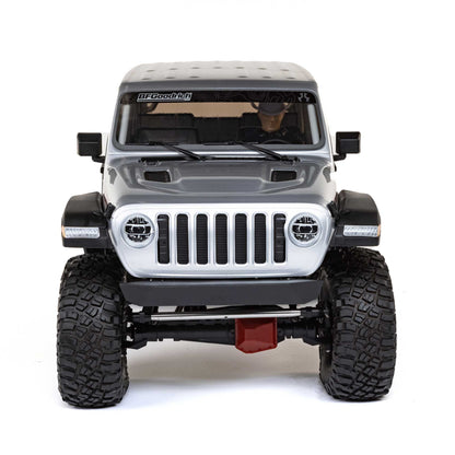 1/6 SCX6 Jeep JLU Wrangler 4WD Crawler RTR: Silver