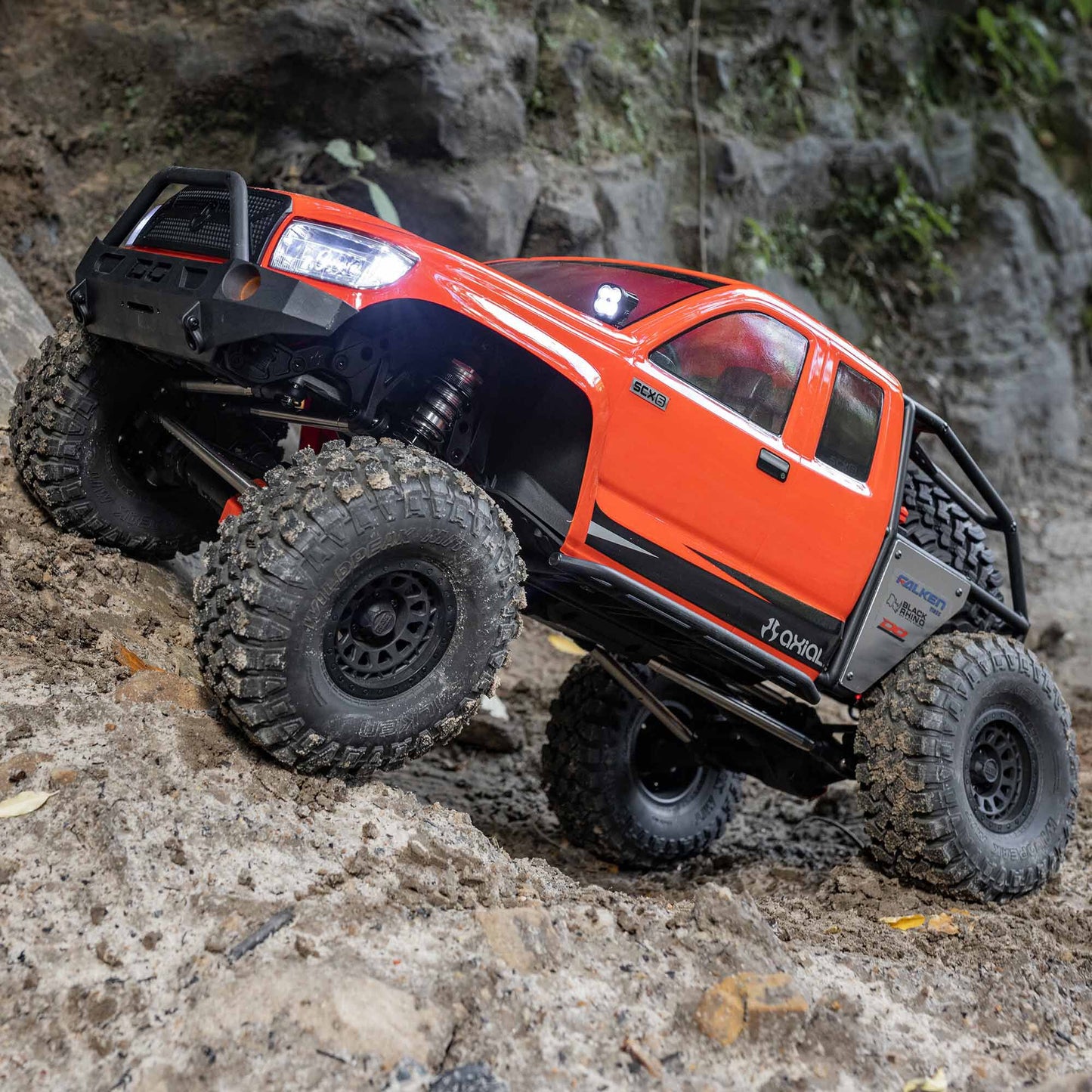 1/6 SCX6 Trail Honcho 4X4 Rock Crawler RTR, Red