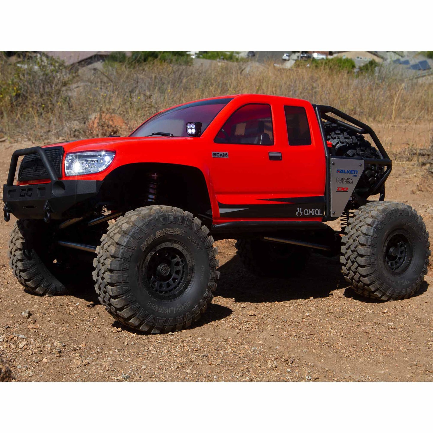 1/6 SCX6 Trail Honcho 4X4 Rock Crawler RTR, Red