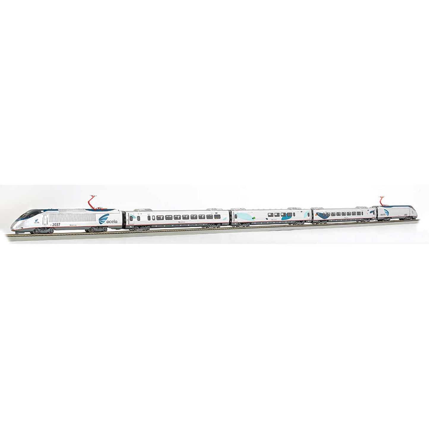 HO Spectrum Acela Set with DCC Amtrak