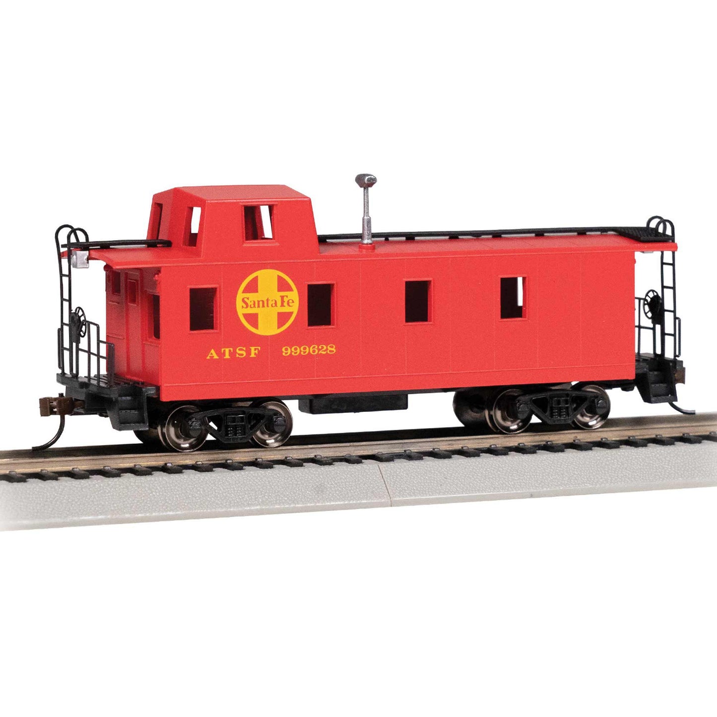 HO STREAMLINED CABOOSE - SANTA FE