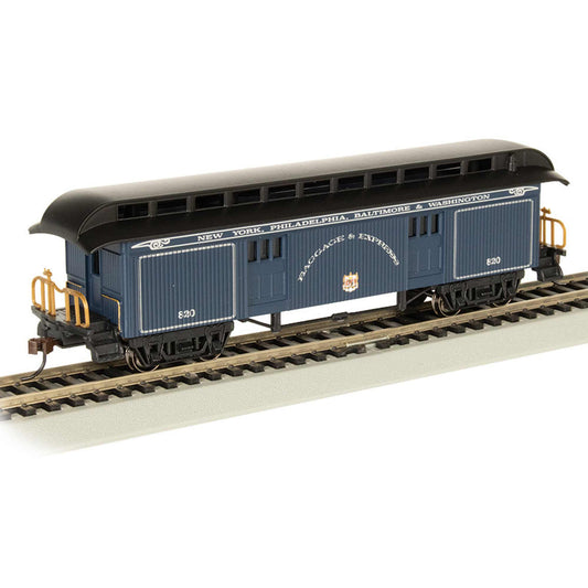 HO Old Time Baggage Car B&O Royal Blue