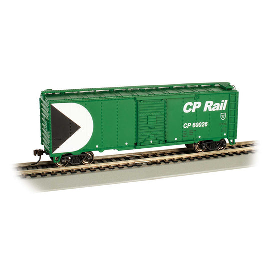 HO 40' Box Car CP RAIL #60026, Green