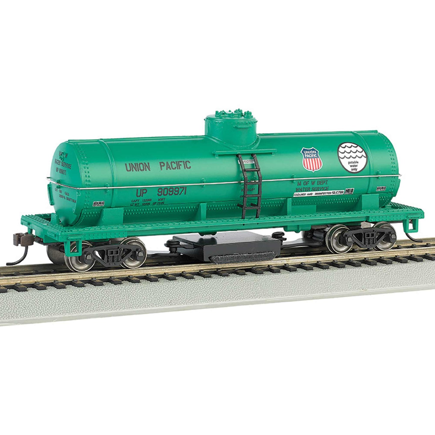 HO Track Cleaning Tank Car, UP/Potable Water