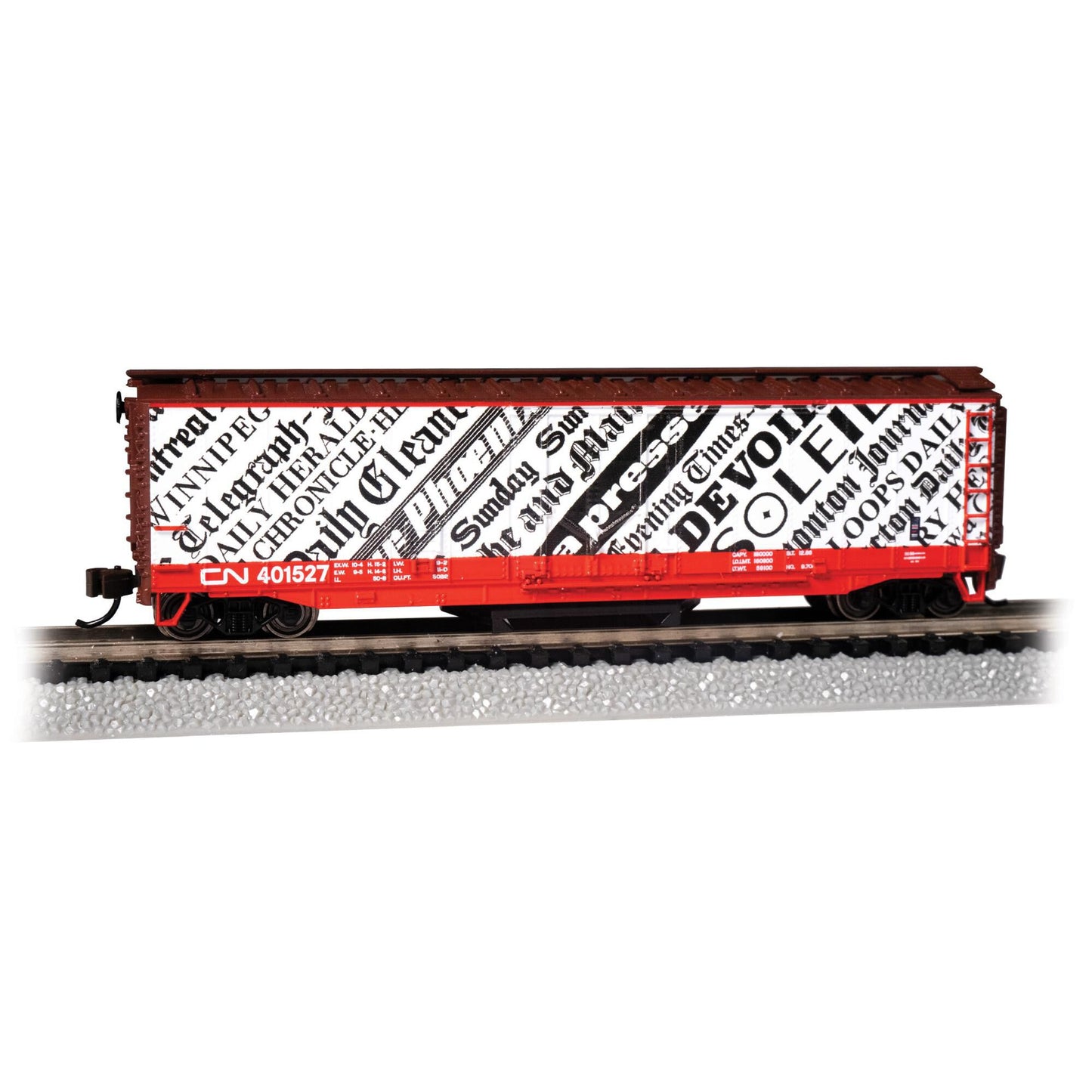 N 50' Track Cleaning Car, CN #401527