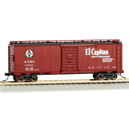 HO 40' Santa Fe Map Box Car El Captain #140271