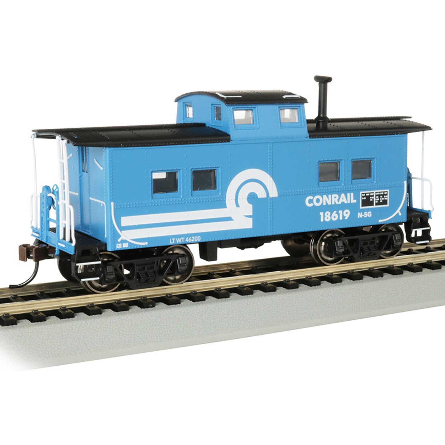 HO NE Steel Caboose CR Blue #18619