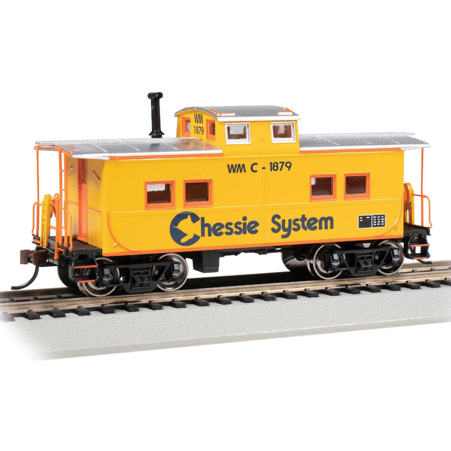 HO Northeast Steel Caboose CHESSIE SYSTEM #1879