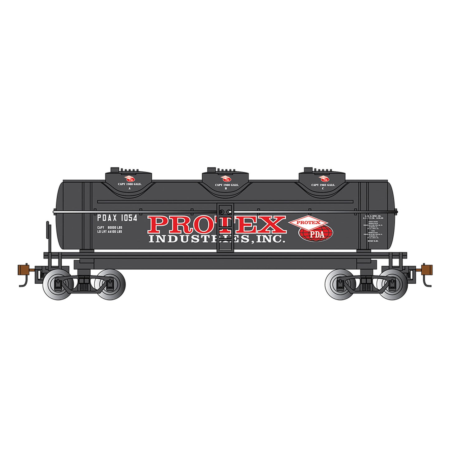 HO 40' 3-Dome Tank Protex Industries