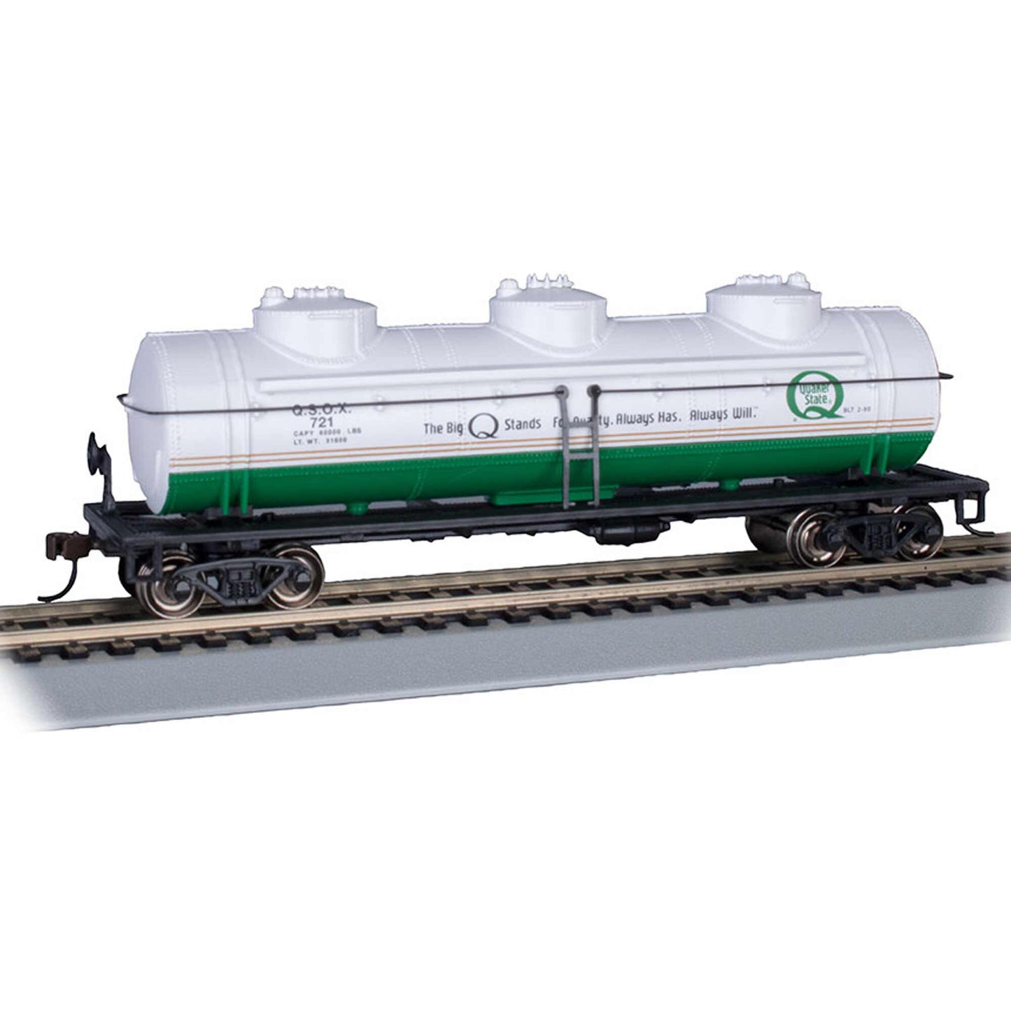 HO 40' Three Dome Tank Car, Quaker State #721