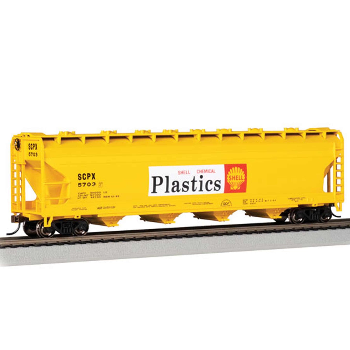 HO 56' Centerflow Hopper, Shell