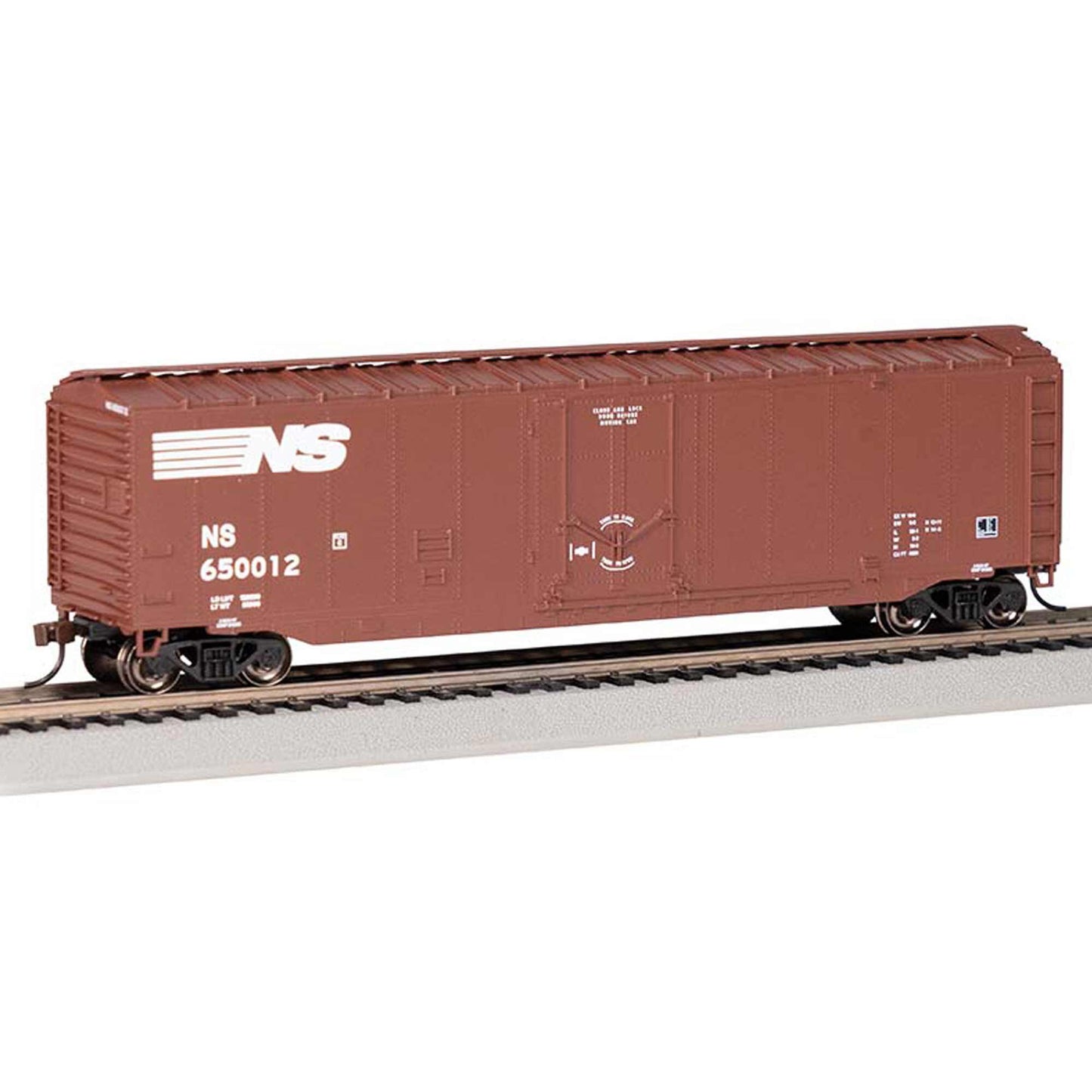 HO 50' PLUG DOOR BOX CAR NORFOLK SOUTHERN #650012